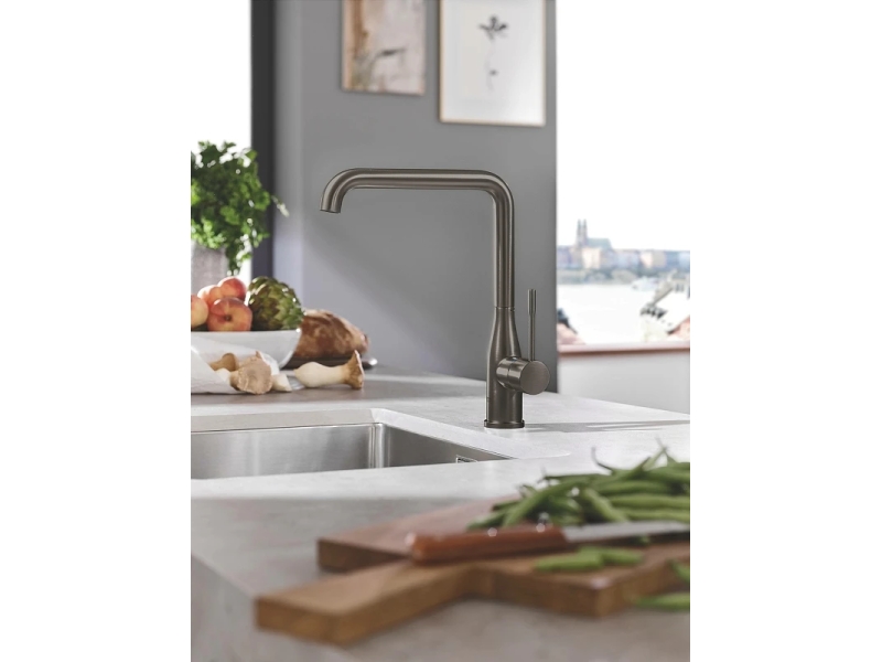 Купить Смеситель для кухни Grohe Essence New 30269AL0 Темный графит матовый