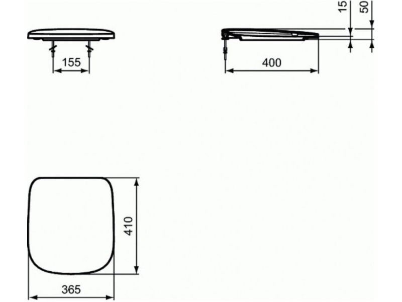 Купить Крышка-сиденье для унитаза Ideal Standard Esedra T318301