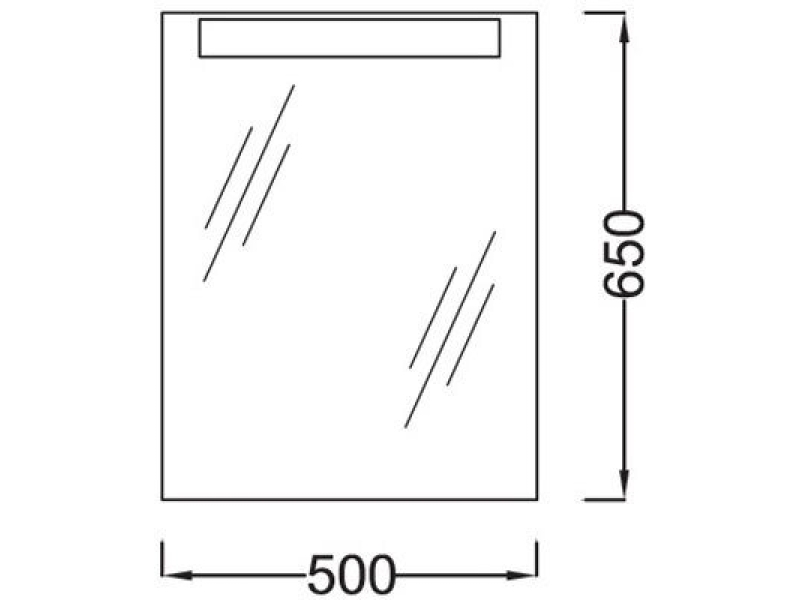 Купить Зеркало с подсветкой Presquile 50x65 Jacob Delafon EB1107-NF