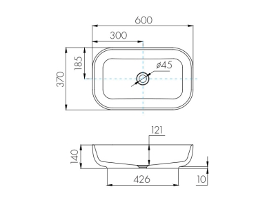 1A2469K2TEKA0 Набор: 1A246901TEKA0 Тумба-умывальник Терра 105 Дуб Кантри/Антрацит/1A73313KLK010 Раковина Лола 60