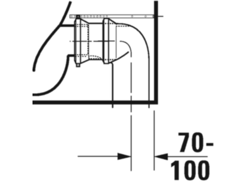 Купить 2002090000 D-NEO Унитаз 370x650, напольный, Rimless®