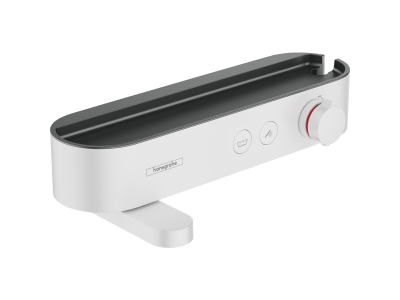 24340700 HG ShowerTablet Select термостатический смеситель для ванны, матовый белый