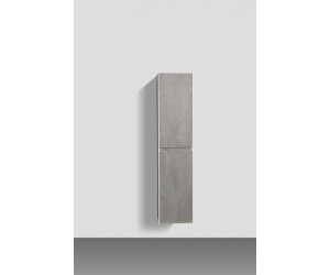 Шкаф-пенал подвесной BelBagno Pietra PIETRA-1500-2A-SC-SCM, 37 х 43 х 150 см, цвет серый (stucco cemento)