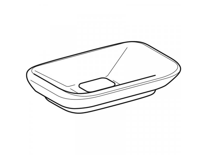 Купить Раковина Geberit myDay 245460600, 60 х 40 см, белая