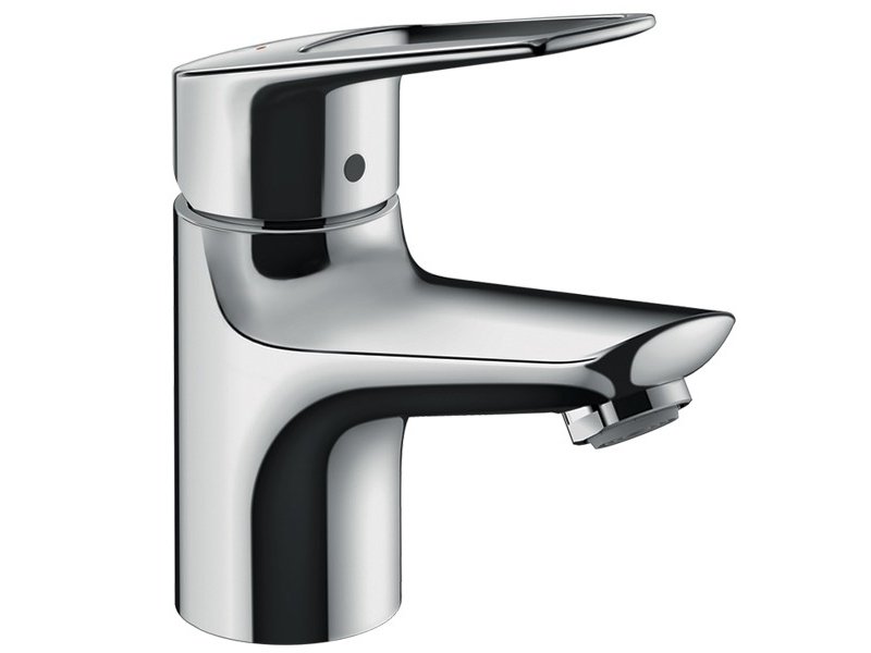 Купить Смеситель для раковины Hansgrohe Novus Loop 71080000, с донным клапаном sntx