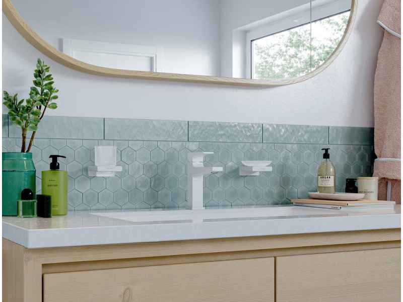 Купить Крючок двойной Hansgrohe AddStoris, белый матовый, 41755700