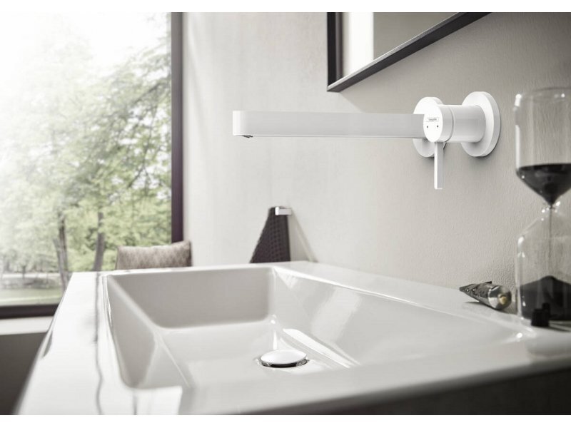 Купить Крючок двойной Hansgrohe AddStoris, белый матовый, 41755700