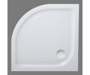 Душевой поддон BelBagno TRAY-BB-R-85-550-15-W 85 x 85 см с сифоном, четверть круга