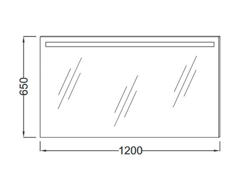 Купить Зеркало Jacob Delafon VOX 120 см, с подсветкой, EB1418-NF