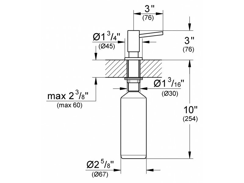 Купить Дозатор для жидкого мыла Grohe Essentials 40535000