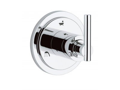 Переключатель потоков Grohe Atrio neutral 19134000 на двух потребителей