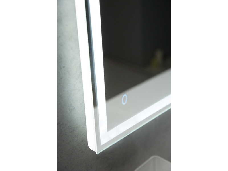 Купить Зеркало BelBagno SPC-MAR-500-600-LED-TCH 50 x 60 см со встроенным светильником и сенсорным выключателем