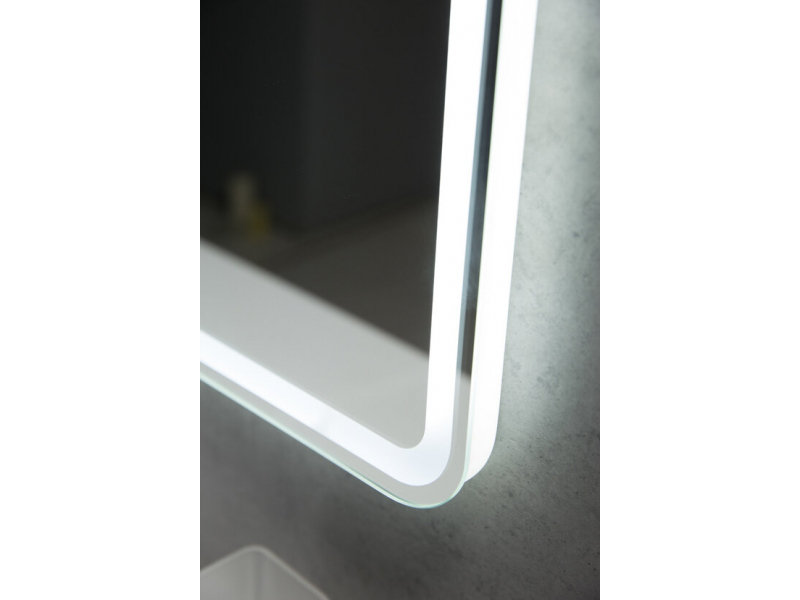 Купить Зеркало BelBagno SPC-MAR-500-600-LED-TCH 50 x 60 см со встроенным светильником и сенсорным выключателем