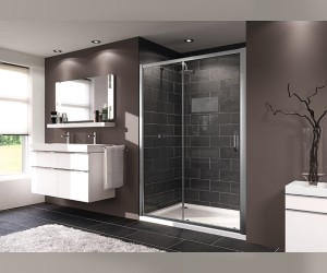 Душевая дверь Huppe X1 140404.069.321 с неподвижным сегментом