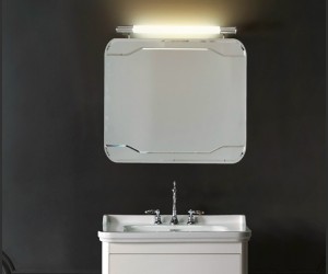 Зеркало без рамы Kerasan Waldorf 7407 80х70см, с выключателем