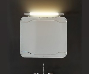 Зеркало без рамы Kerasan Waldorf 7407 80х70см, с выключателем