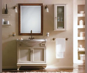 Комплект мебели Labor Legno MARRIOT Composizione M106, бежевый с патиной/бронза, 85 см