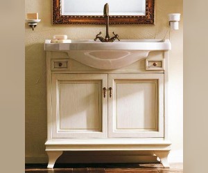 Комплект мебели Labor Legno MARRIOT Composizione M106, бежевый с патиной/бронза, 85 см