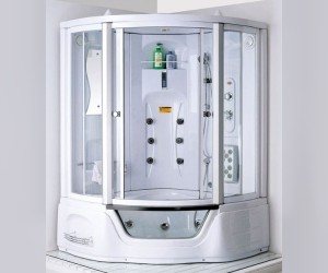 Душевая кабина Appollo A-0819, гидросауна, 135 x 135 см