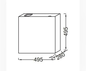 Тумба под раковину Jacob Delafon Terrace 50 EB1178-G1C, белый лак