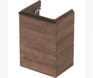 Тумба под раковину Geberit Smyle Square 500.350.JR.1/500.351.JR.1, 45 см, цвет орех пекан