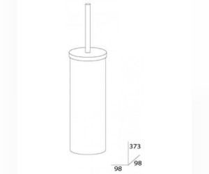 Ершик настенный металлический Artwelle Harmonie HAR 053, хром