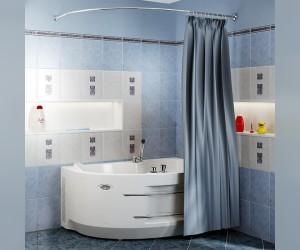 Карниз Радомир 1-12-4-0-0-216 для ванны Ирма 150 x 97 см, бронза