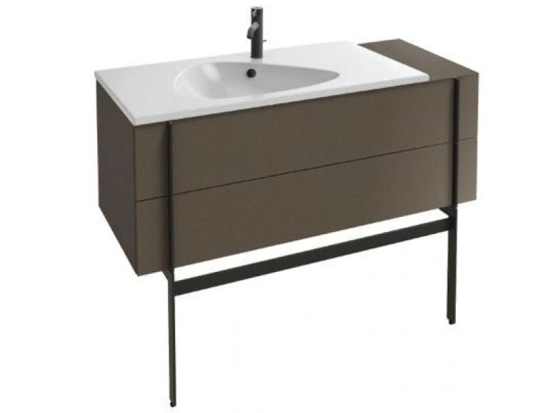 Раковина мебельная Jacob Delafon Nouvelle Vague EXAR112-Z-00, накладная, белый глянцевый, 81 х 51 см