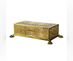 Контейнер для салфеток Migliore Elizabetta 17068, золото