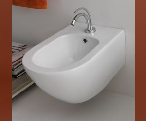 Биде Kerasan Aquatech 3725 bi*1 подвесное