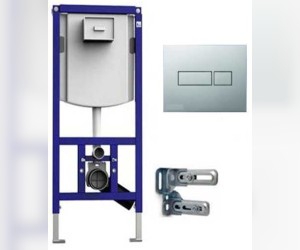 Комплект 4 в 1 Sanit INEO PLUS 90.721.00.S013 (90.721.00.S002) для монтажа подвесных унитазов