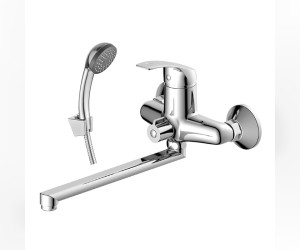 Смеситель Decoroom DR71043, для ванны и душа, хром