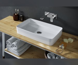 Раковина Excellent Cori 61 CEAC.3301.610WH, накладная, 61 х 34,5 см