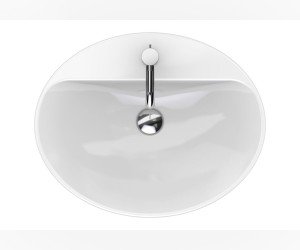 Раковина Geberit Variform 500.726.01.2, 60 x 48 см, белая