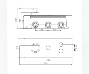 Смеситель Gllon GL-CMB-LS-3