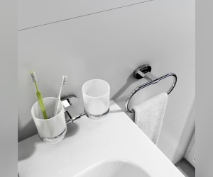 Полотенцедержатель Ravak Chrome CR 300.00, 21 см, хром, X07P190