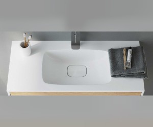 Раковина Aqwella Малага 75 см, белый, Mal.75.04.D