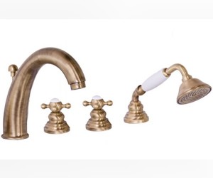 Смеситель Gattoni Vivaldi 12400 для ванны, бронза