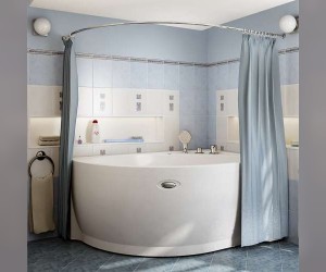 Карниз Радомир 1-12-4-0-0-218 для ванны Алари 168 x 120 см, бронза