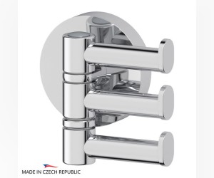 Крючок поворотный 3-й Ellux Elegance, ELE 003, хром