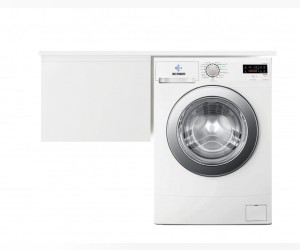 Тумба с раковиной Эстет Dallas Luxe ФР-00002240, 1 ящик, 130 x 48,2 см, подвесная (ФР-00002421)