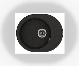 Кухонная мойка Florentina Родос 580 черный