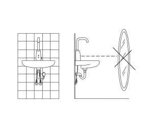 Смеситель Oras Electra 6330F для раковины, сенсорный