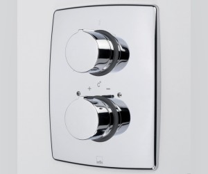 Смеситель Oras Cubista 2887 для душа, декоративная панель