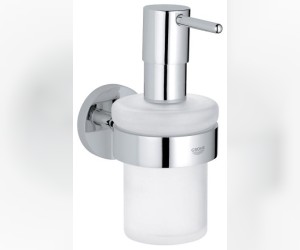 Дозатор для жидкого мыла Grohe Essentials 40448001 с держателем