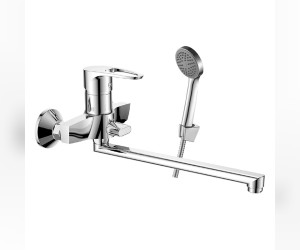 Смеситель Decoroom DR70043, для ванны и душа, хром