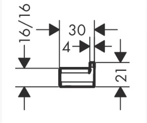 Крючок Hansgrohe AddStoris PGO, полированное золото, 41742990
