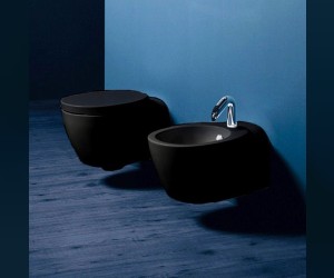 Биде Simas Bohemien BO 19 nero, подвесное