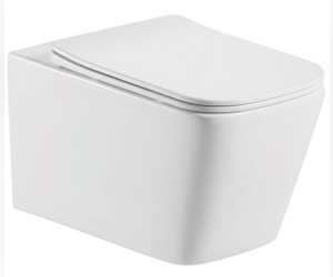 Подвесной унитаз Aquatek Либра с сиденьем Soft Close, белый, AQ0530-00