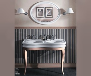 Зеркало Simas Lante LAS1 nero овальное, цвет черный глянцевый